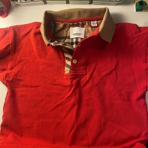 Size 6 Boy’s Burberry polo